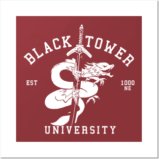 Black Tower University Posters and Art